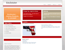 Tablet Screenshot of edusolution.com